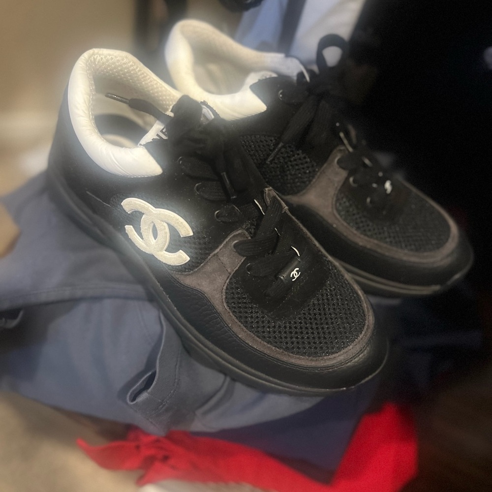 Real CHANEL sneakers